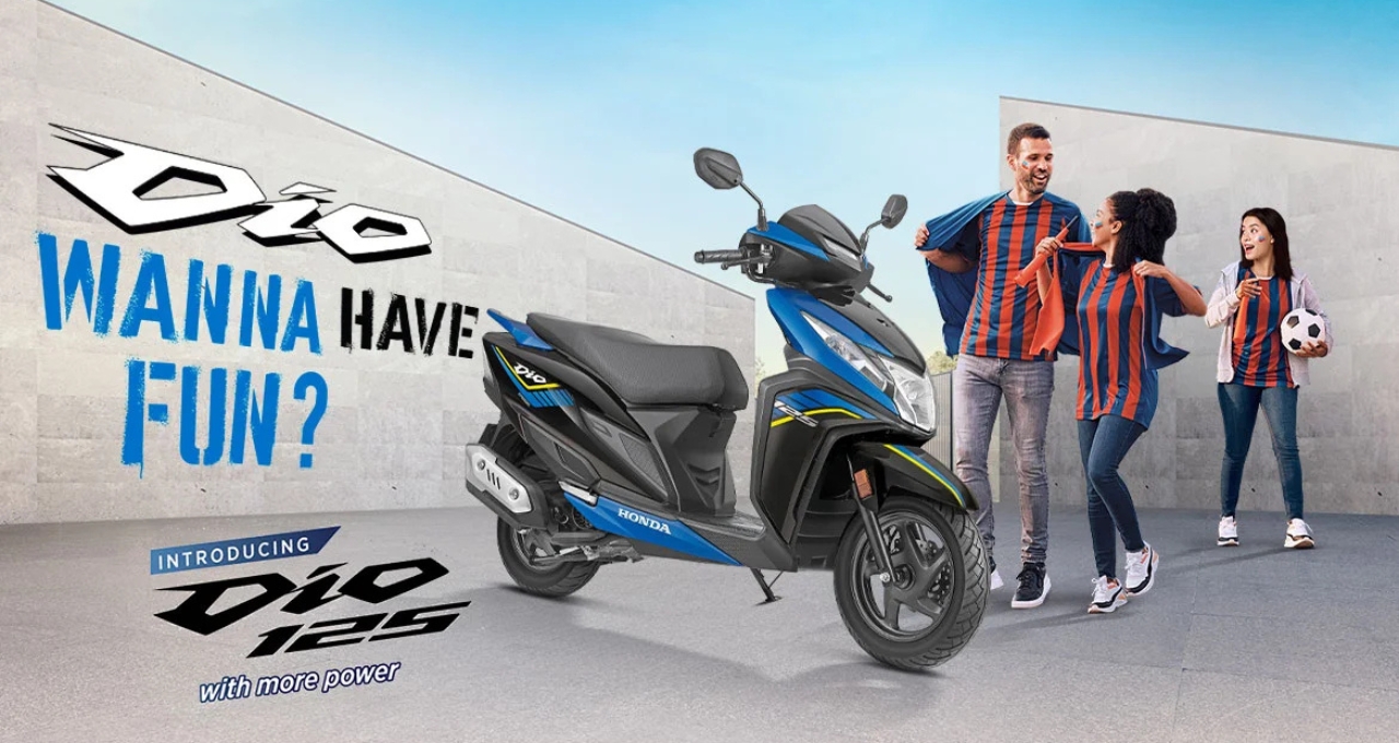 Honda Dio 125: बजट रेंज में पावरफुल स्कूटर और स्मार्ट फीचर्स का बेहतरीन कॉम्बिनेशन