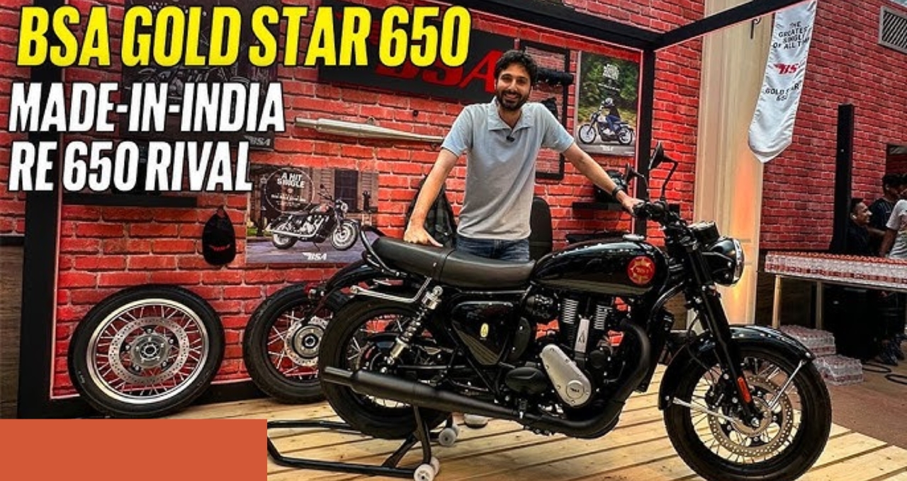 क्लासिक लुक और दमदार परफॉर्मेंस वाली आइकॉनिक BSA Gold Star 650 बाइक