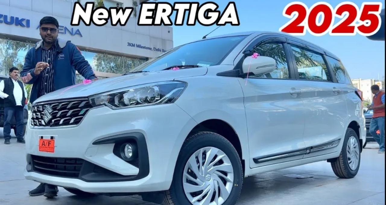 2025 में फैमिली के लिए बेस्ट 7-सीटर कार - New Maruti Ertiga, जबरदस्त फीचर्स और शानदार परफॉर्मेंस